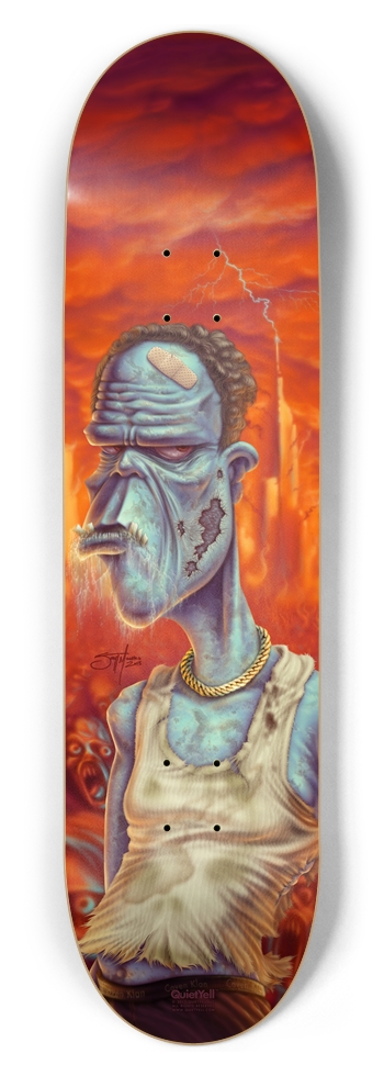 Zombies Undie Hard 8-1/2 Skateboard Deck