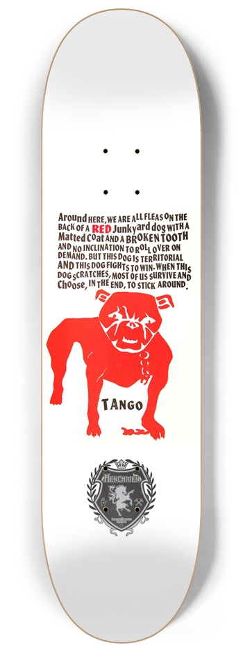 Henchmen Tango - 8.25" 8-1/4 Skateboard Deck