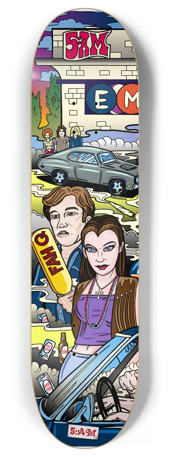 Dazed and Confused deck1 8 Inch Skateboard Deck