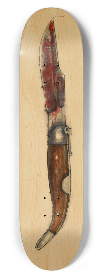 Puñala 7-3/4 Skateboard Deck