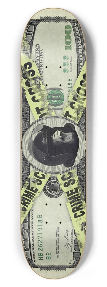 Kevlar Gorilla 7-3/4 Skateboard Deck