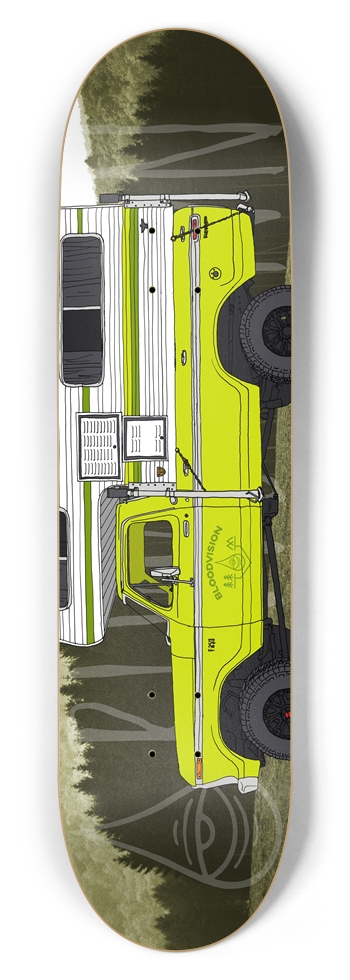 Blood Vision Camper 8-1/2 Skateboard Deck