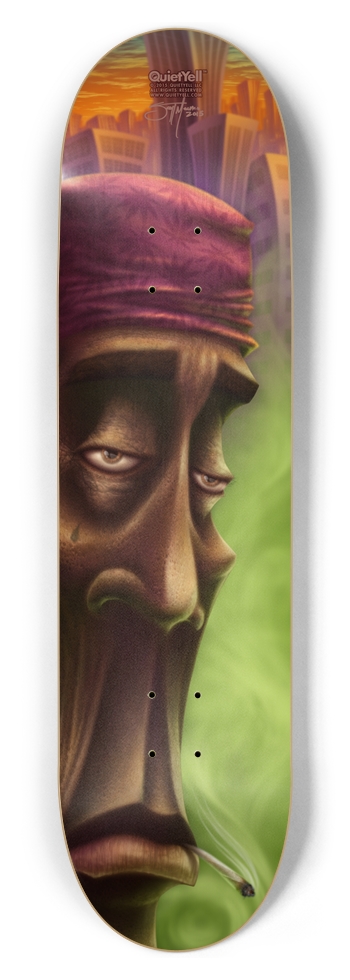 The Chronic Thug 8-1/2 Skateboard Deck