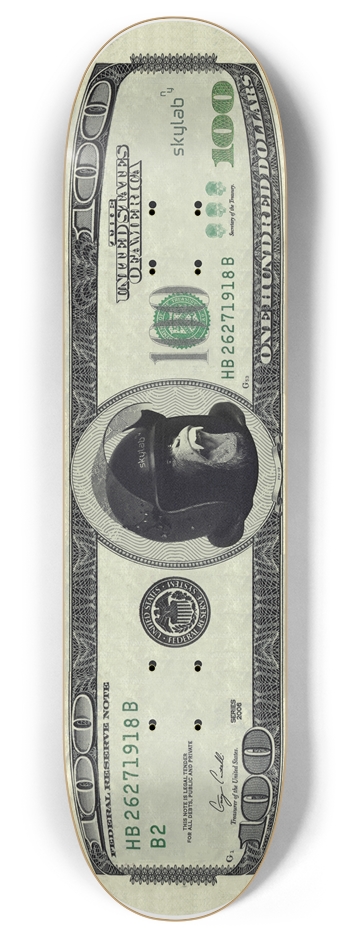 Kevlar Gorilla 8 Inch Skateboard Deck