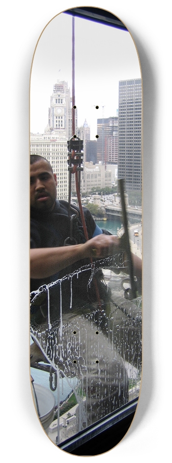 window washer 8-1/4 Skateboard Deck