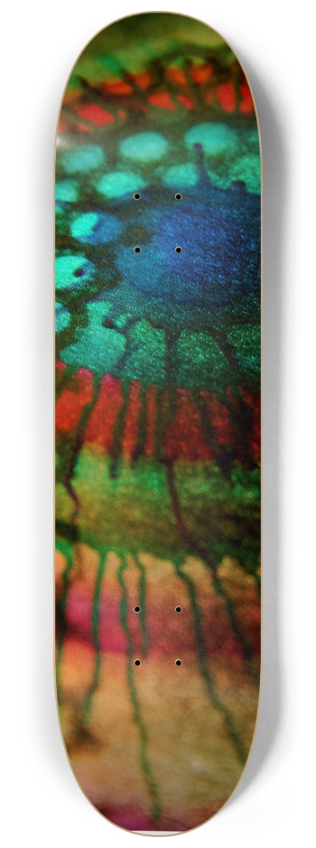 blue 8-1/4 Skateboard Deck