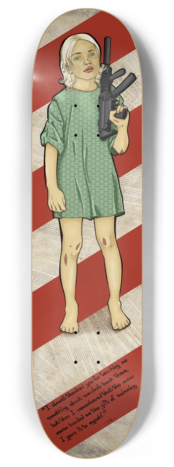 Fear Me 8 Inch Skateboard Deck