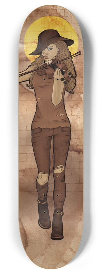 Street Art 8 Inch Skateboard Deck