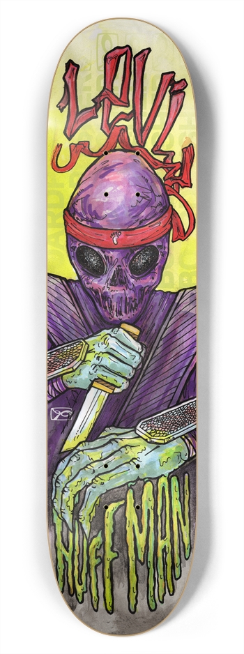 Levi Huffman The Foot Board 7-3/4 Skateboard Deck