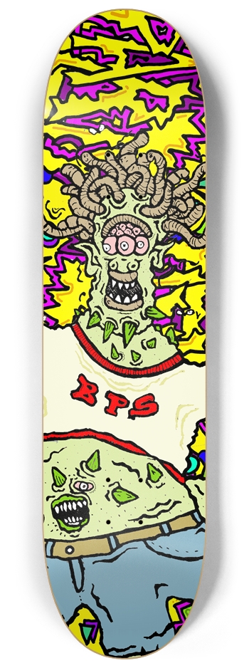 Levi Huffman Party Monster 8-1/4 Skateboard Deck