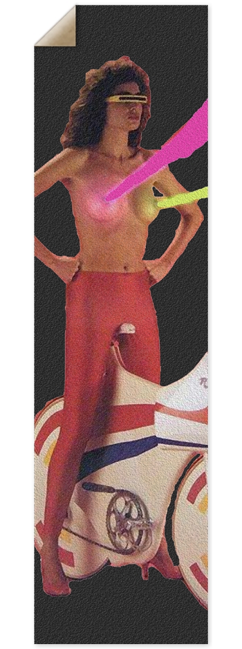 Levi Huffman Lazer Tits 9 x 33 Inch Griptape