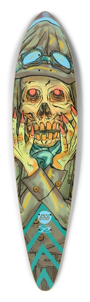 Custom Longboard Pintail Longboard