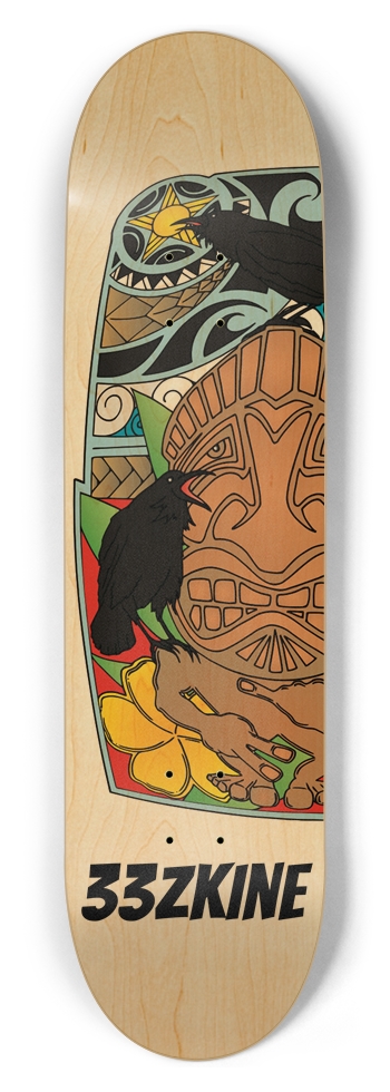 33zKine 8-1/2 Skateboard Deck