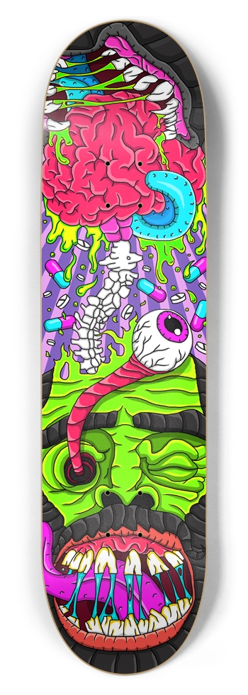 Anxiety Livin' 8-1/2 Skateboard Deck