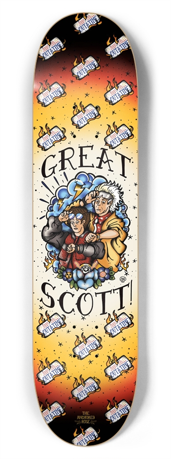 Great Scott 7-3/4 Skateboard Deck