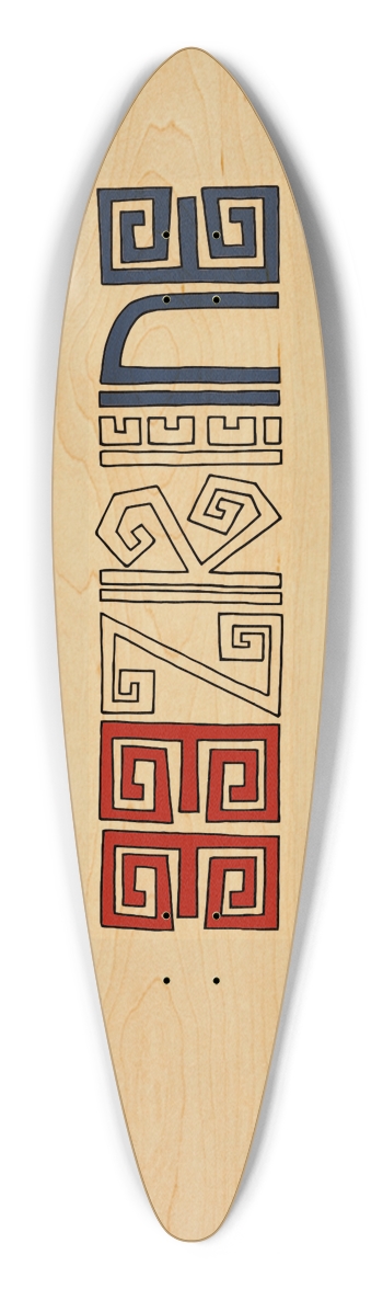 33zKine Pintail Longboard