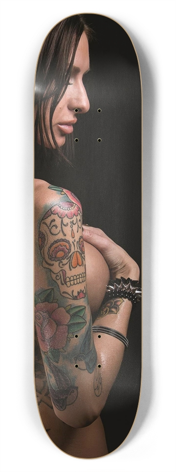 7-3/4 Skateboard Deck  with Custom Graphic