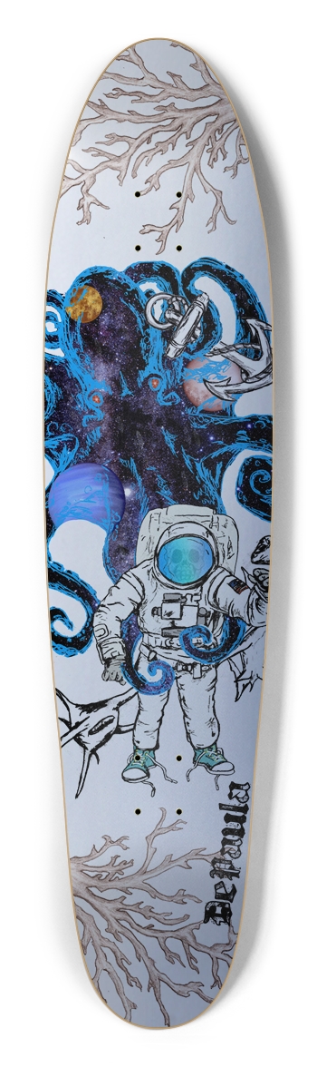 Space Longboard Longboard Shape