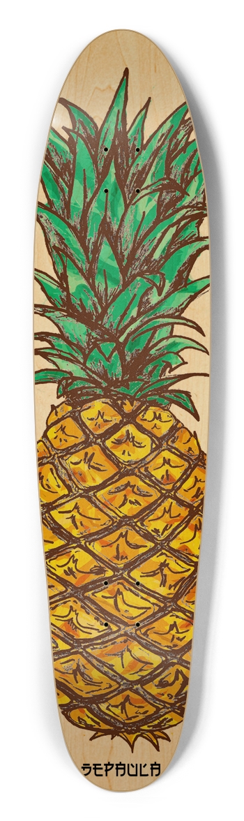 Pieapple Longboard Longboard Shape