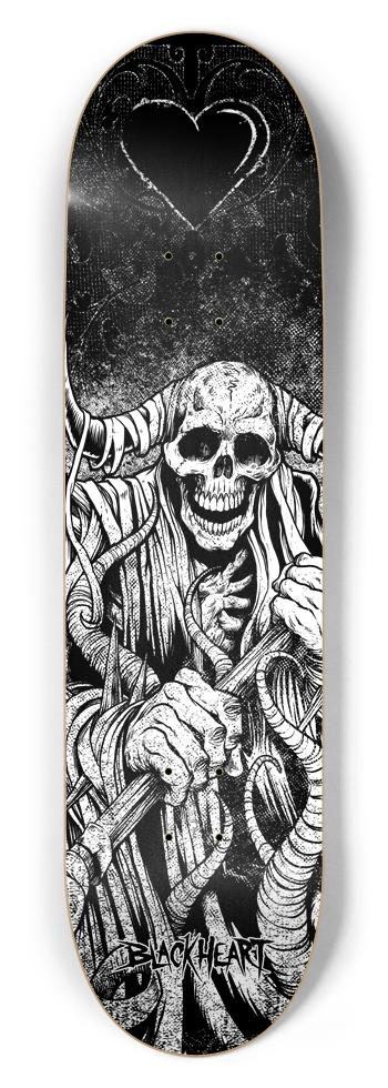 NO LOVE GOES UNPUNISHED 8-1/2 Skateboard Deck