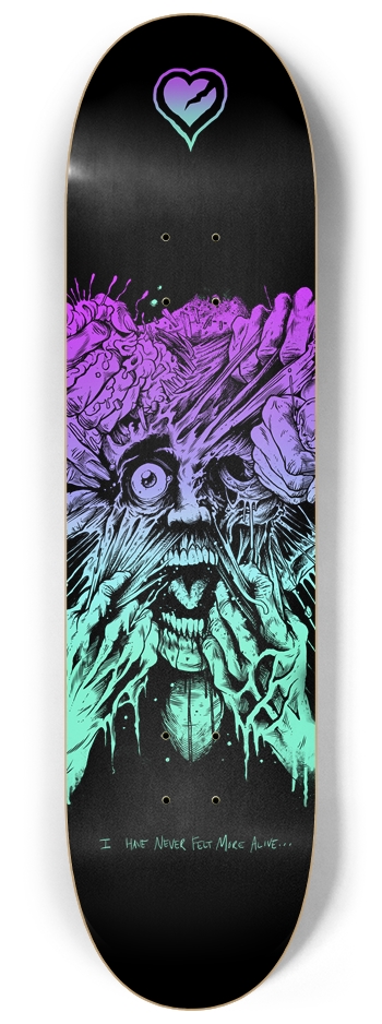MORE ALIVE 8-1/4 Skateboard Deck