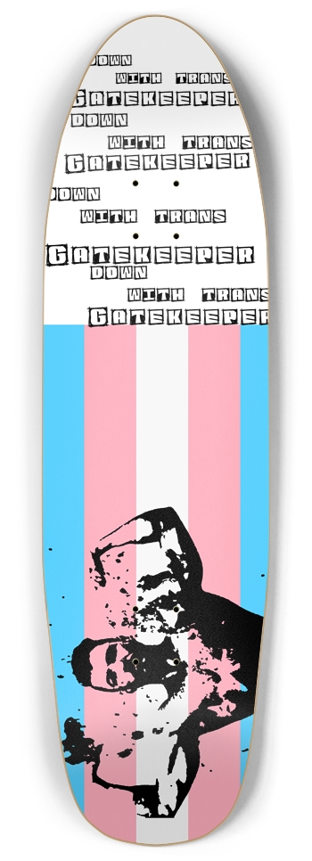 Custom Skateboard Punk Nose Shape