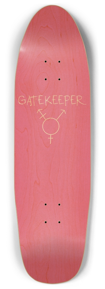 Custom Skateboard Punk Nose Pool Shape