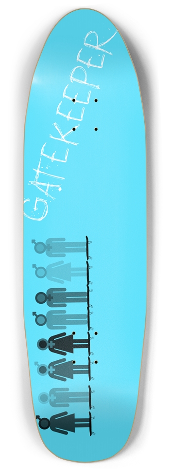 Custom Skateboard Punk Nose Shape