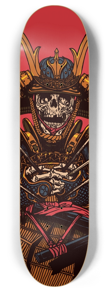 Dead Samurai 8 Inch Skateboard Deck