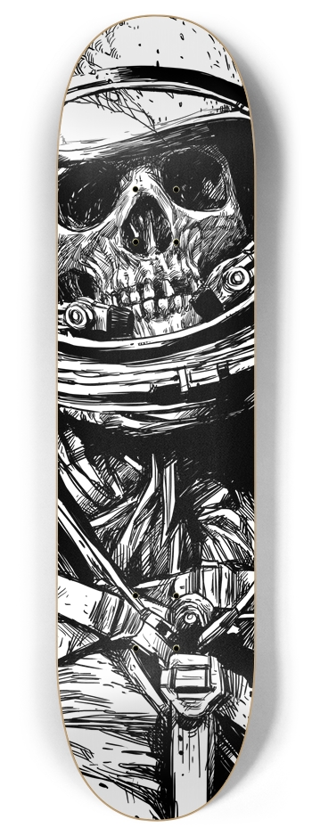 Dead Astronaut 8 Inch Skateboard Deck