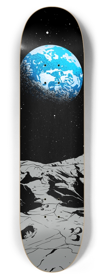 From the Moon 7-7/8 Skateboard Deck