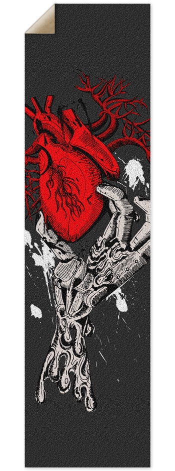 DF13 Feeding Heart Grip Tape 9 x 33 Inch Griptape