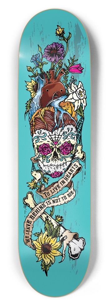Eternal - Turquoise 8-1/2 Skateboard Deck