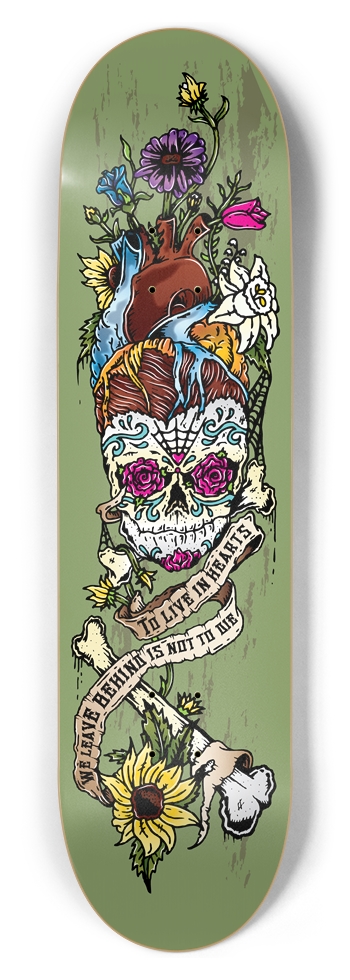 Eternal - Moss Green 8-1/2 Skateboard Deck