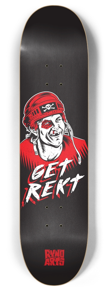 Get Rekt 8 Inch Skateboard Deck
