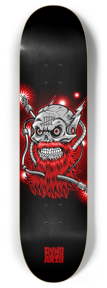 Skelebeard 8 Inch Skateboard Deck