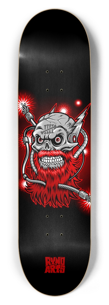 Skelebeard 8-1/2 Skateboard Deck