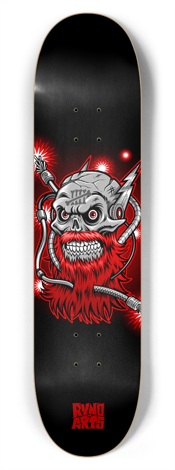 Skelebeard 7-3/4 Skateboard Deck