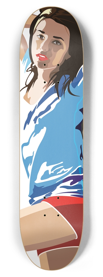 Birthday Girl 7-7/8 7-7/8 Skateboard Deck