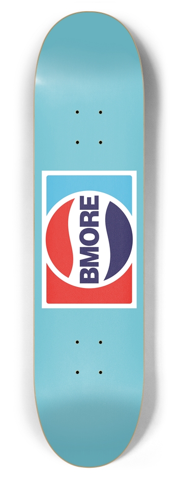 Bmore Cola 7-7/8 7-7/8 Skateboard Deck