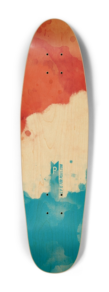 Melted Bomb Pop Classic Cruiser Cruiser Shape