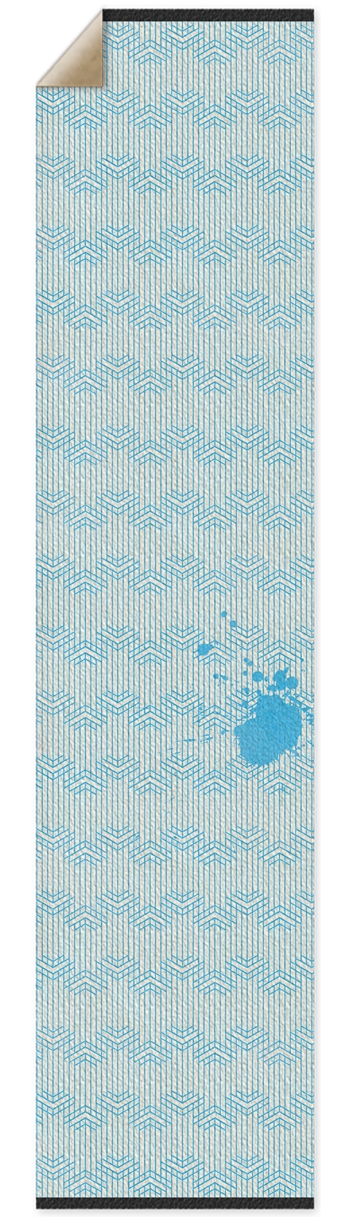 Arrow Pattern Lite Blue Griptape Griptape for Longboards