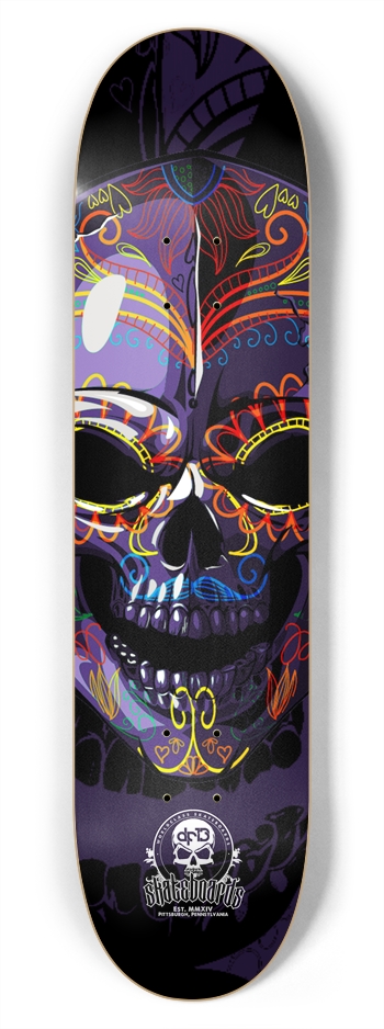 Dia De Los Muertos Custom Skateboard 7-3/4 Skateboard Deck