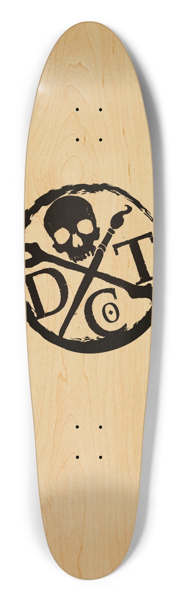 DePaula Logo Custom Longboard Longboard Shape