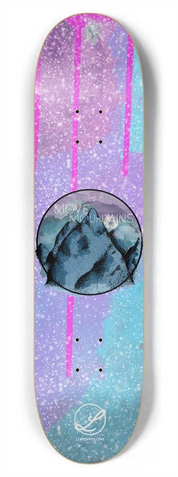 Move Mountains Skateboard 7-3/4 Skateboard Deck