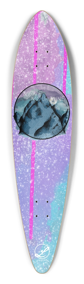 Move Mountains Pintail Longboard