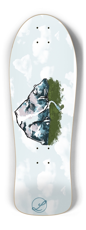 Bear Mountain Skateboard Old School Shape