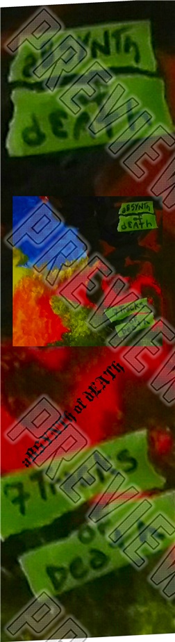 aBSYNTh of dEATh 7 TRACKS OF DEATH 7-3/4 Skateboard Deck