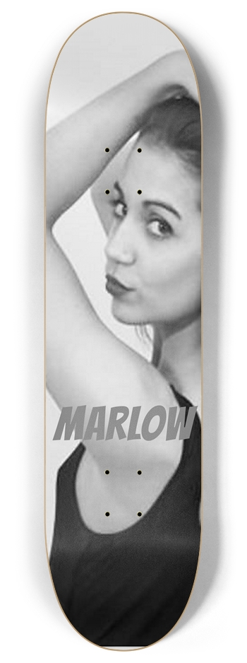 Mistress B&W 8 Inch Skateboard Deck