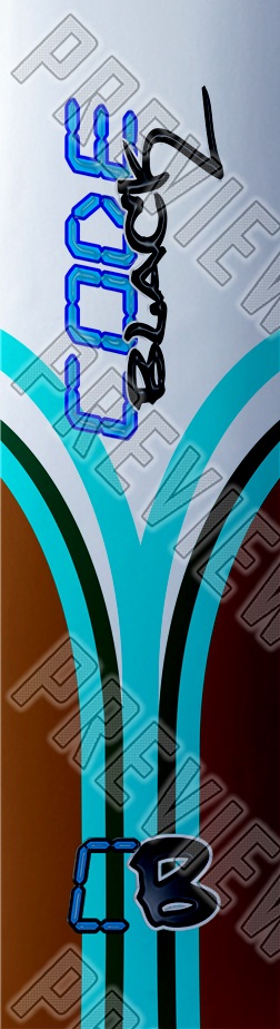 CB Official (White) 8 Inch Skateboard Deck